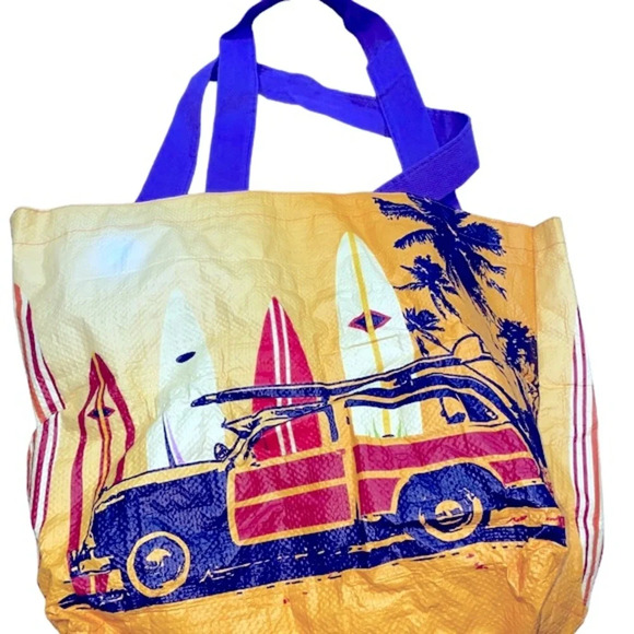 Earth wise reusable bag vintage style - Picture 1 of 4